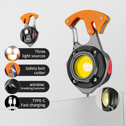 3In1 Multi-function  Rechargeable  Flashlight