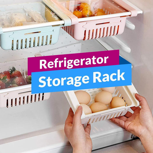 REFRIGERATOR STORAGE RACK